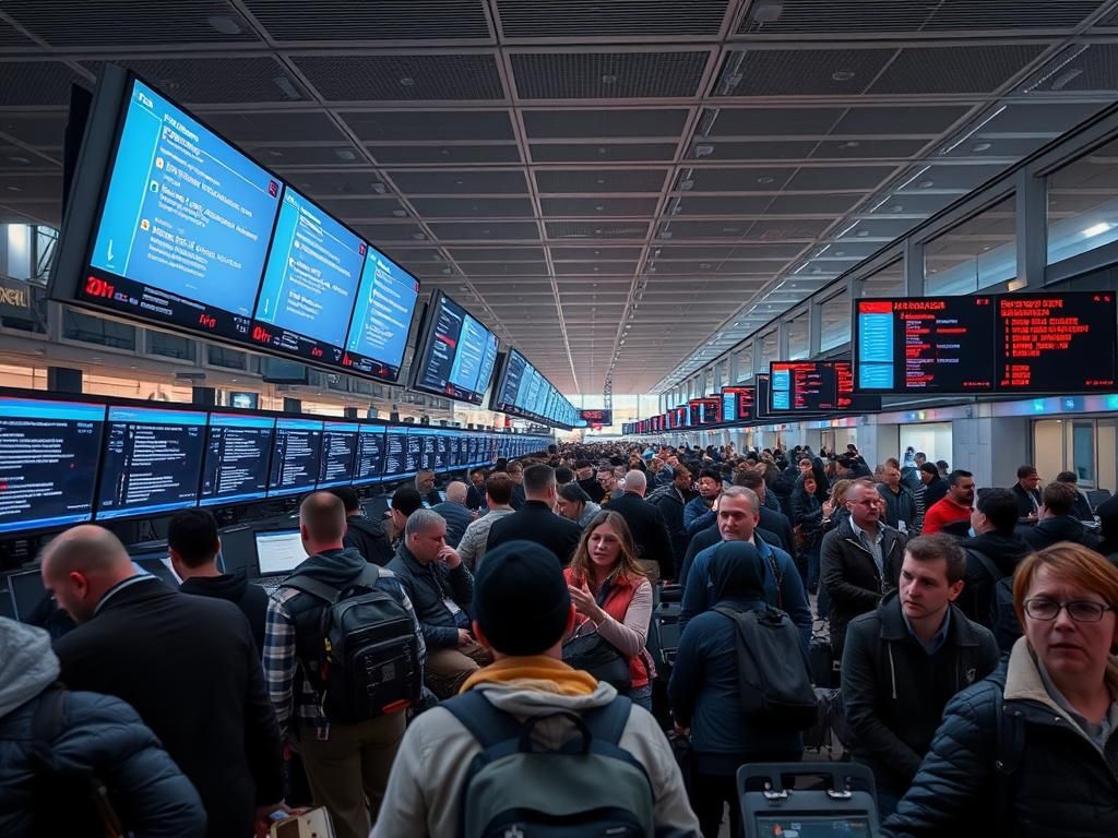 Cyberattack Cripples Russian Airline Aeroflot, Stranding Hundreds and Disrupting Over 100 Flights