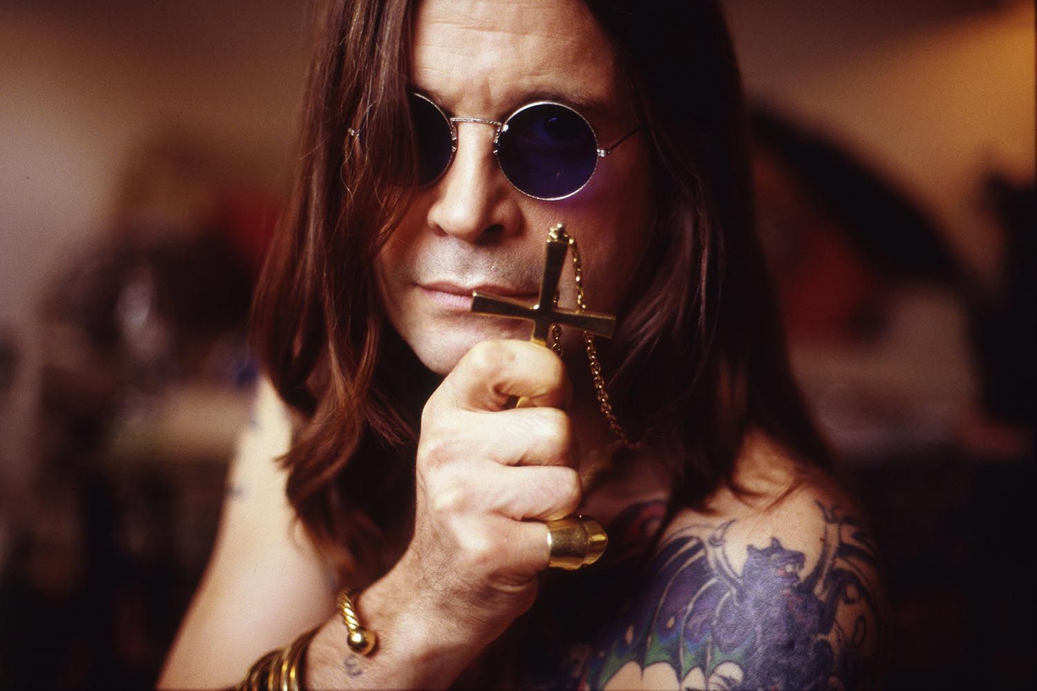 Ozzy Osbourne, portrait, London , United Kingdom, 1991.