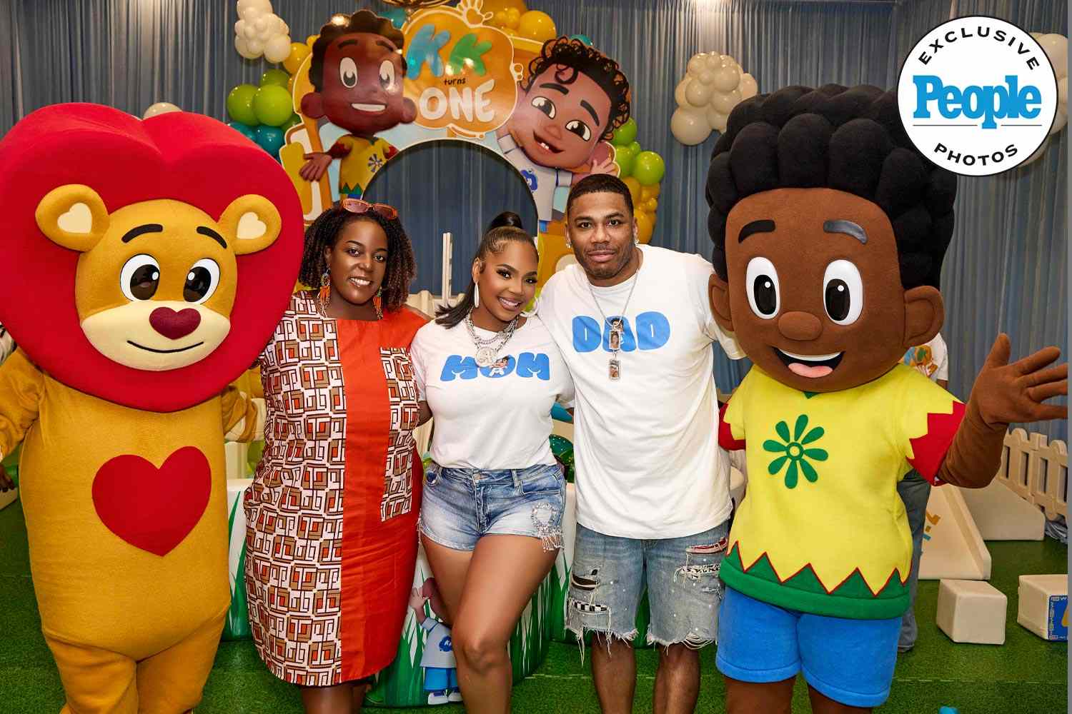 Ashanti and Nelly Throw Family-Filled Birthday Bash for Son KK