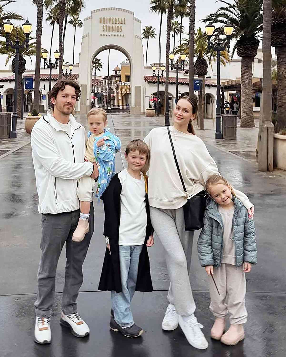 Mikayla Matthews, Jace Terry, and children Tommie, Haven, and Beckham