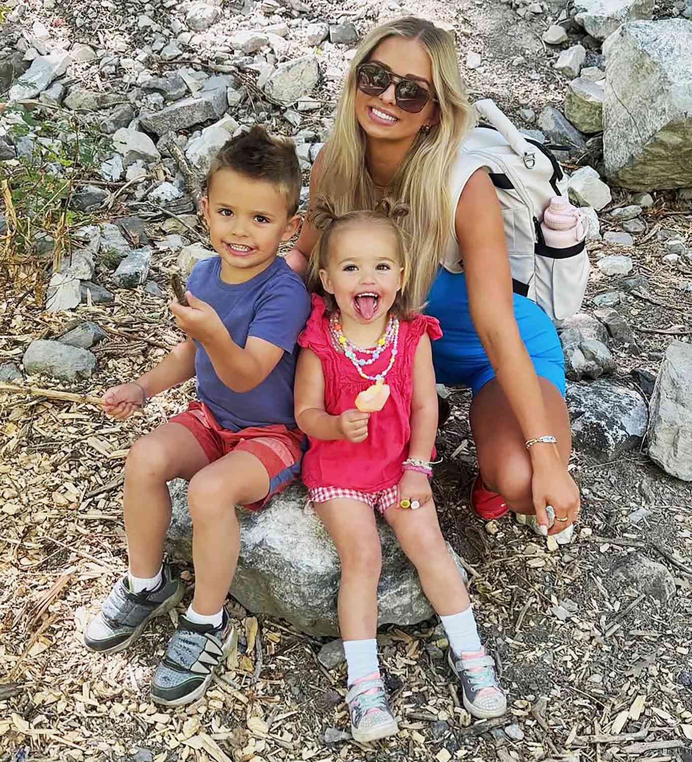 Miranda McWhorter with children Brooks and Cohen