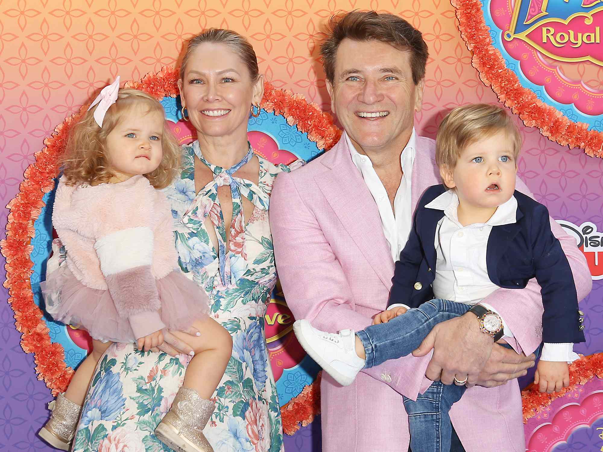 The Herjavec family at the Los Angeles premiere of Disney Junior's "Mira, Royal Detective"