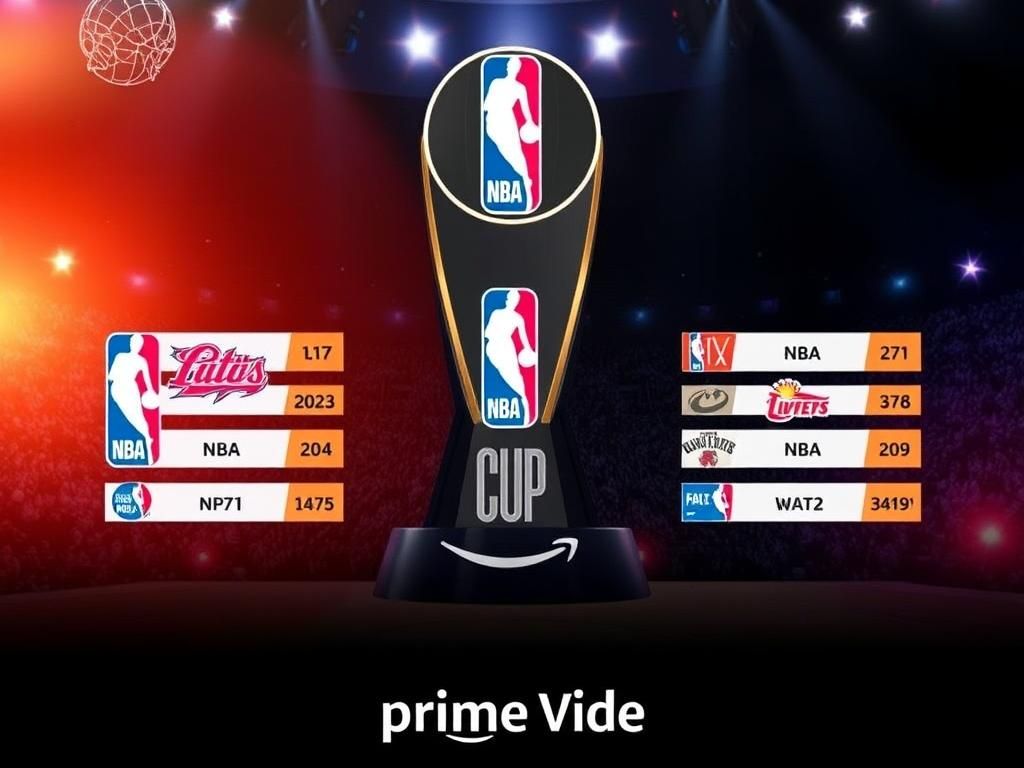 Amazon Prime Video Secures Exclusive Rights to NBA Cup Championship, Unveiling Extensive Broadcast Schedule