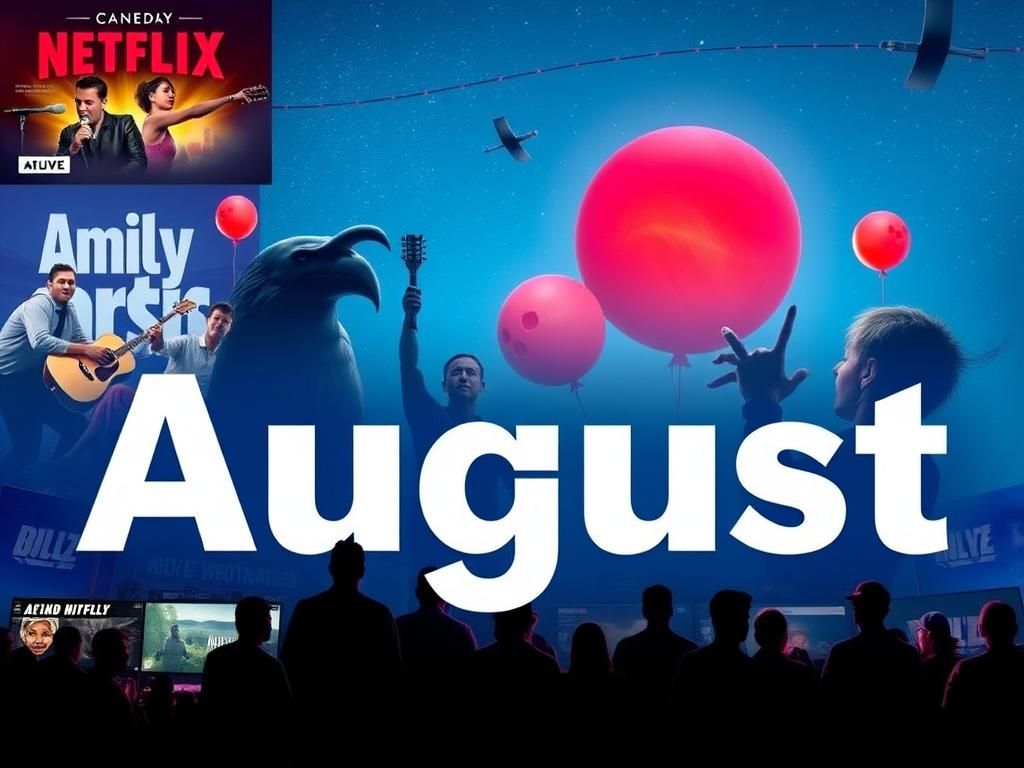 August’s Must-Stream: Comedy, Horror, Music, and Long-Awaited Returns Hit Your Screens