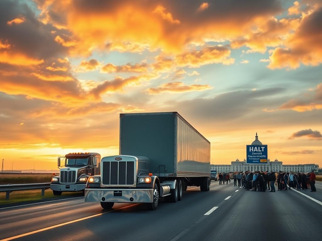 Deadly Florida Crash Sparks Political Firestorm, Leads to Pause on Some Foreign Trucker Visas