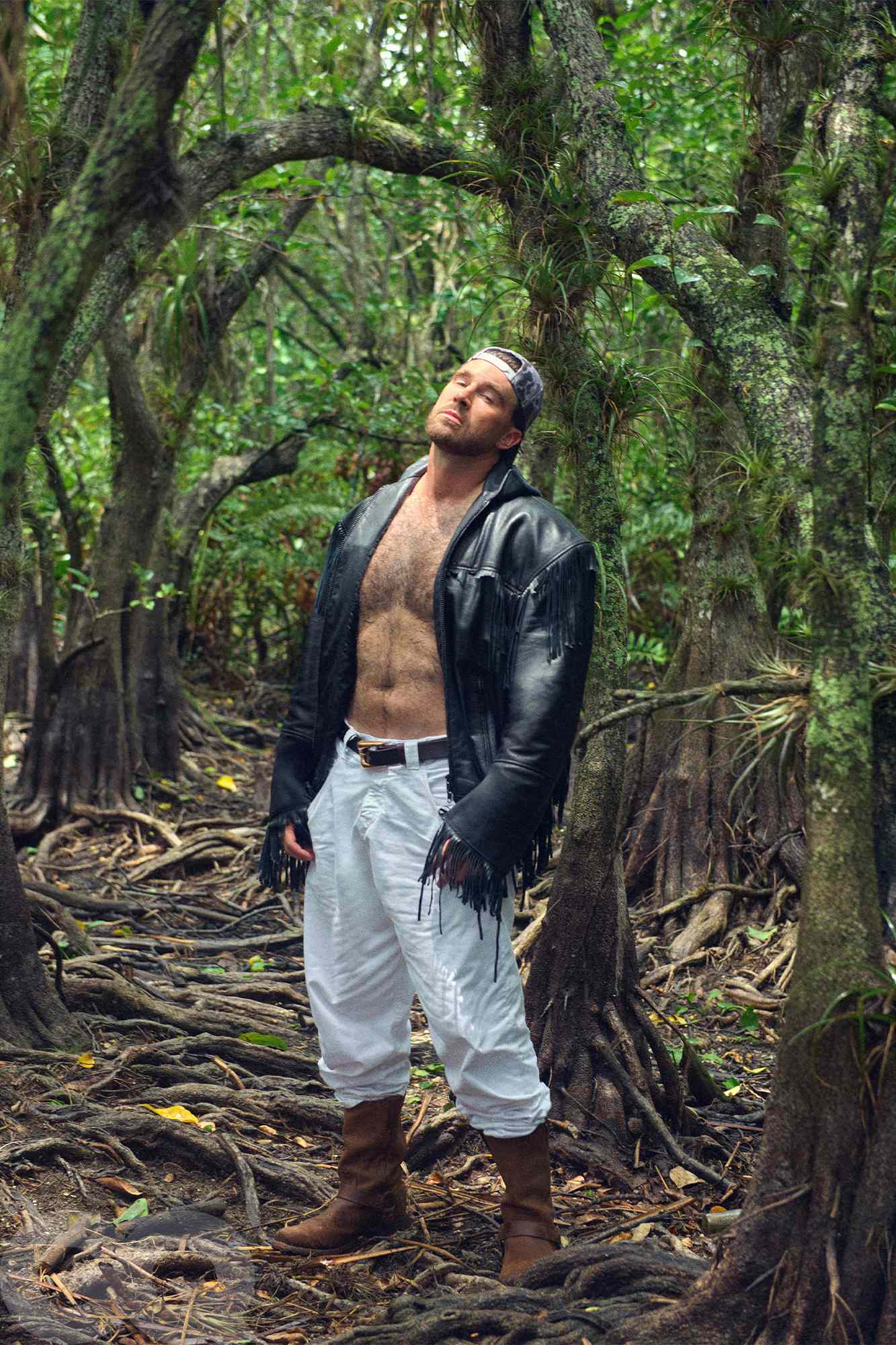 Travis Kelce on the cover of GQ magazine for September