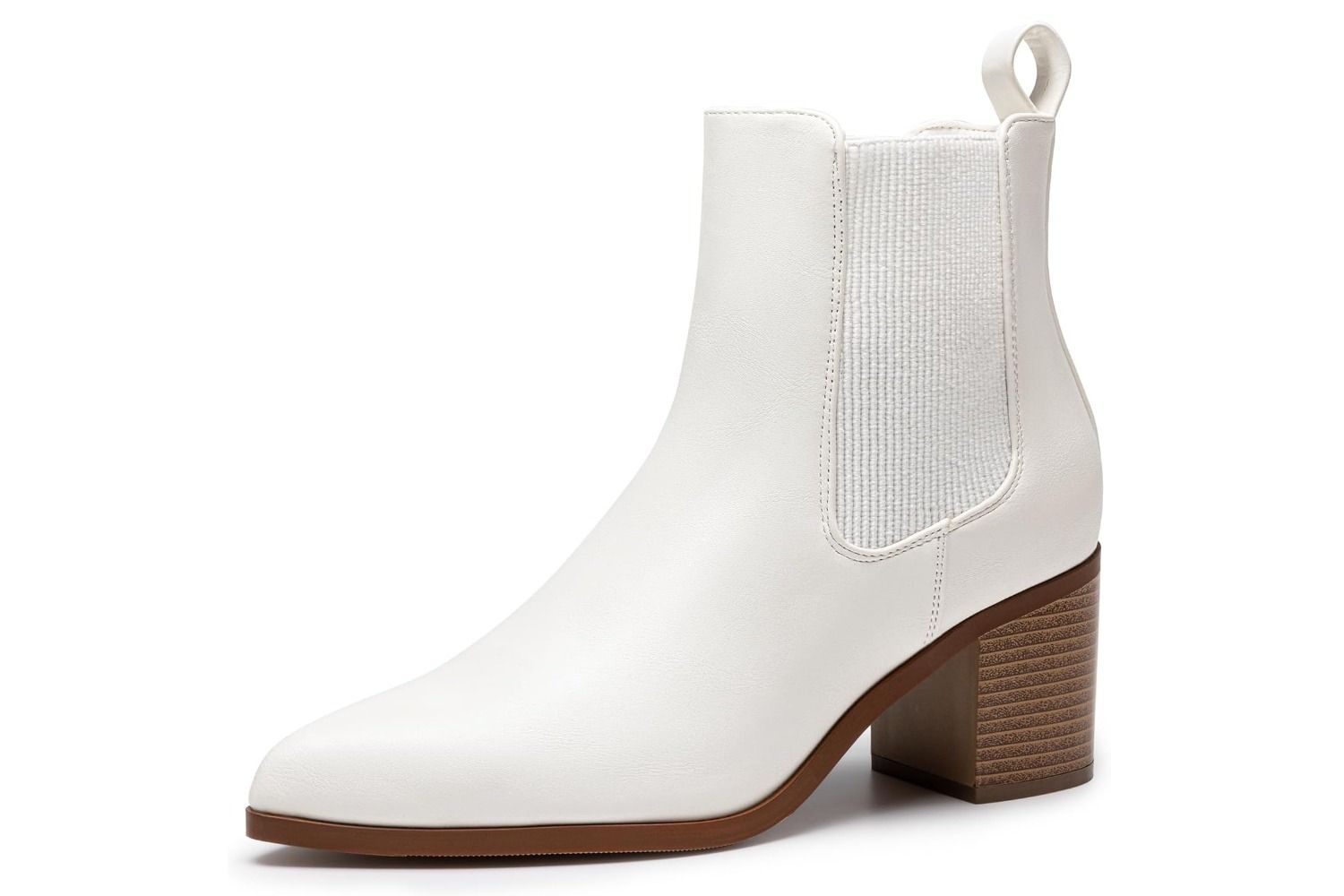 DREAM PAIRS Retro Elastic Chelsea Ankle Boots