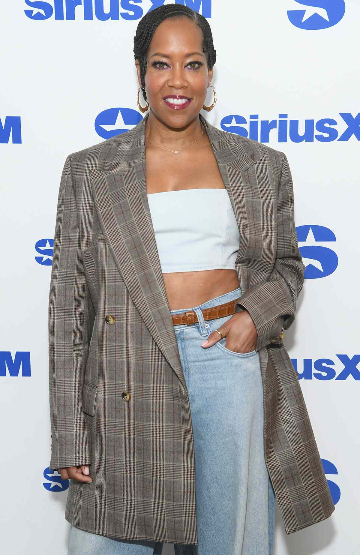 Regina King visits SiriusXM Studios