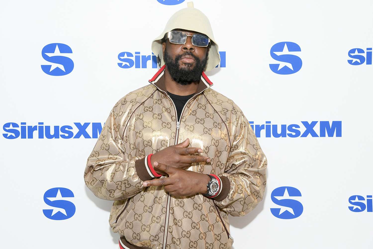 Wyclef Jean visits SiriusXM Studios