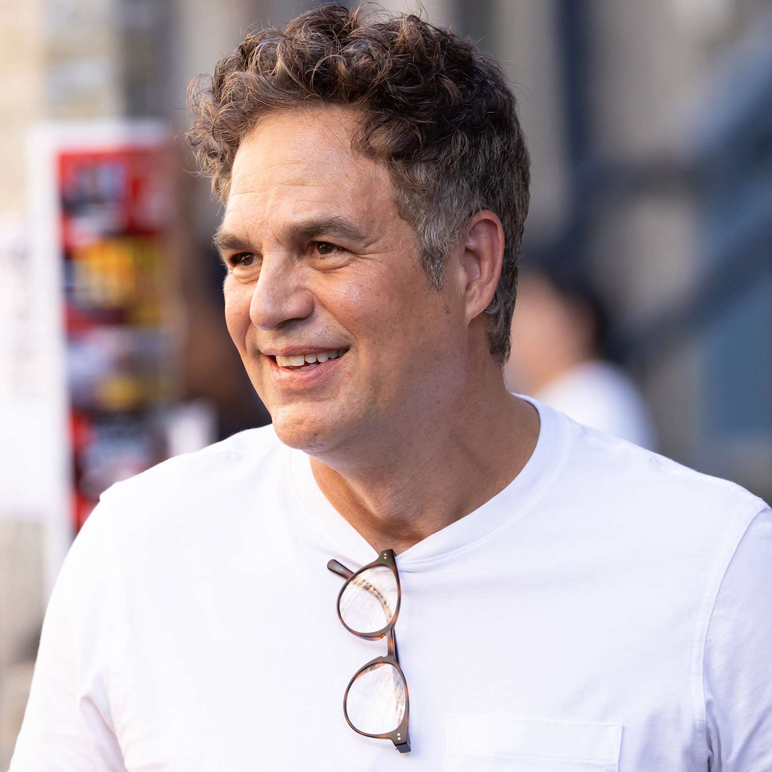 Mark Ruffalo at the Good Sex set