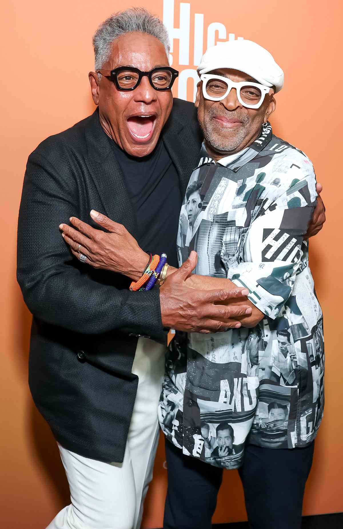 Giancarlo Esposito and Spike Lee at Highest 2 Lowest New York after party