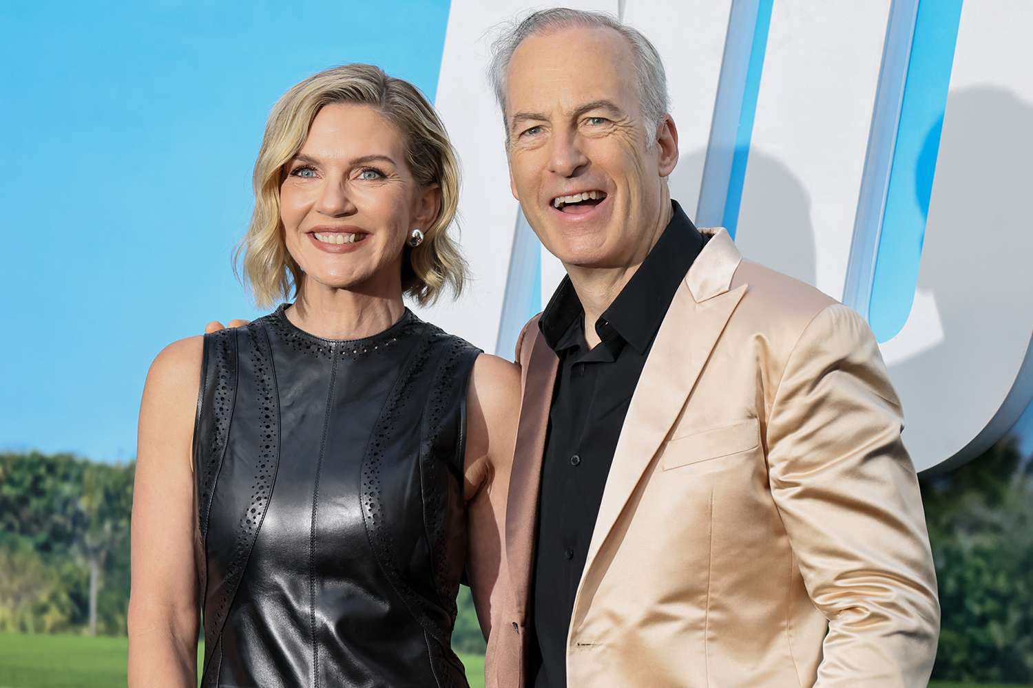 Rhea Seehorn and Bob Odenkirk at Nobody 2 Los Angeles premiere