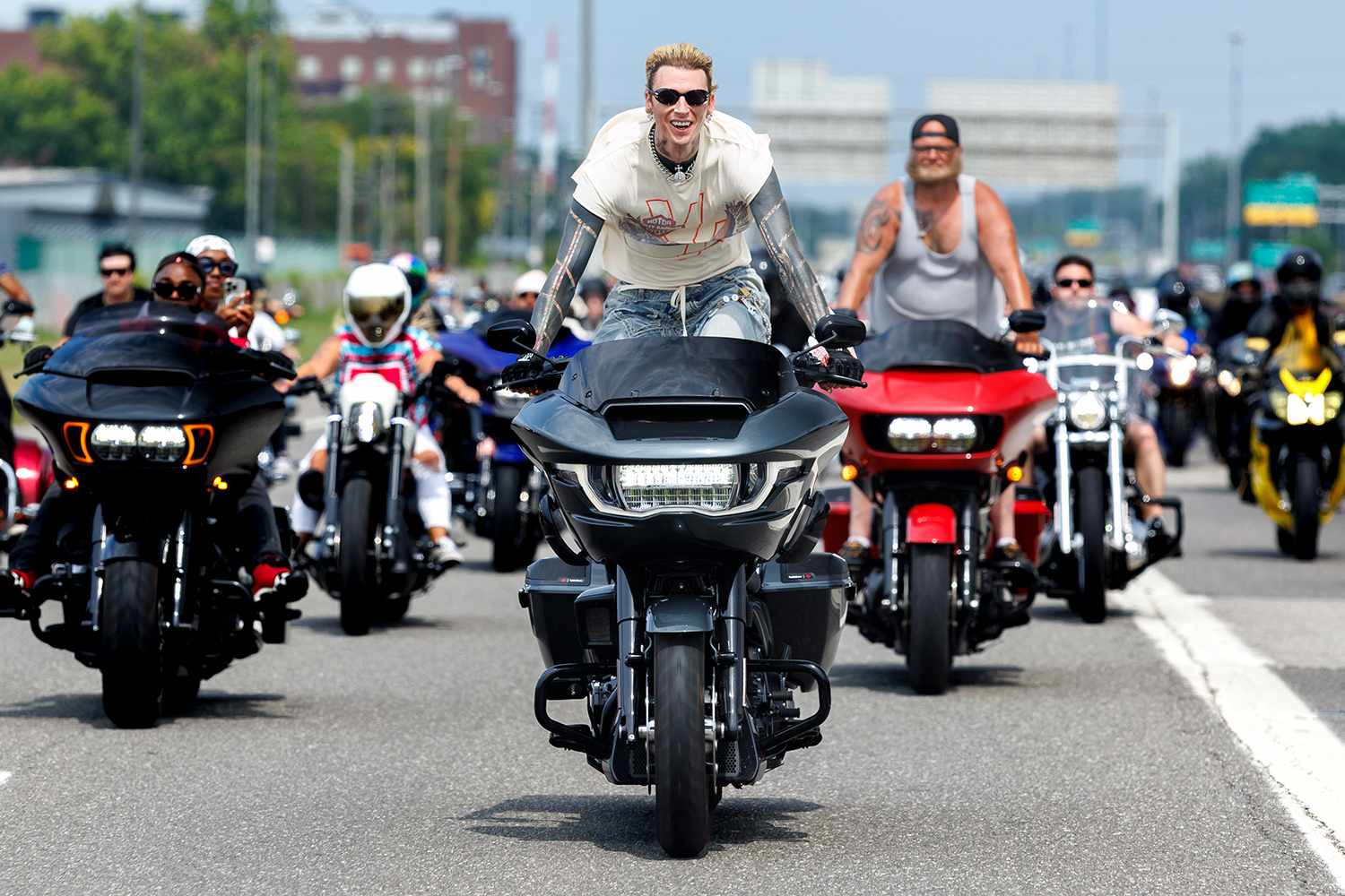 MGK Day x Harley Davidson City Ride