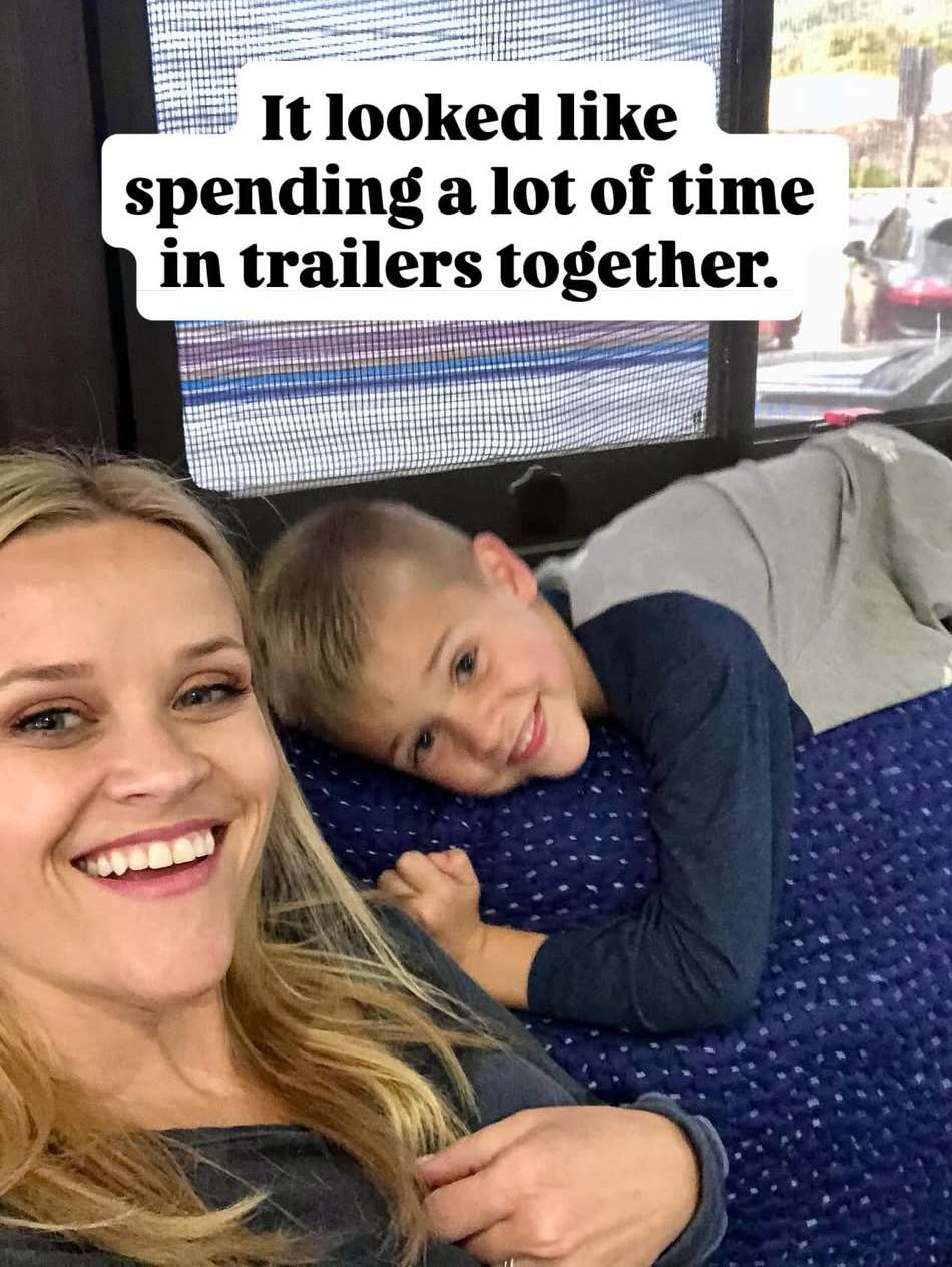 Reese Witherspoon raising kids while working in Hollywood