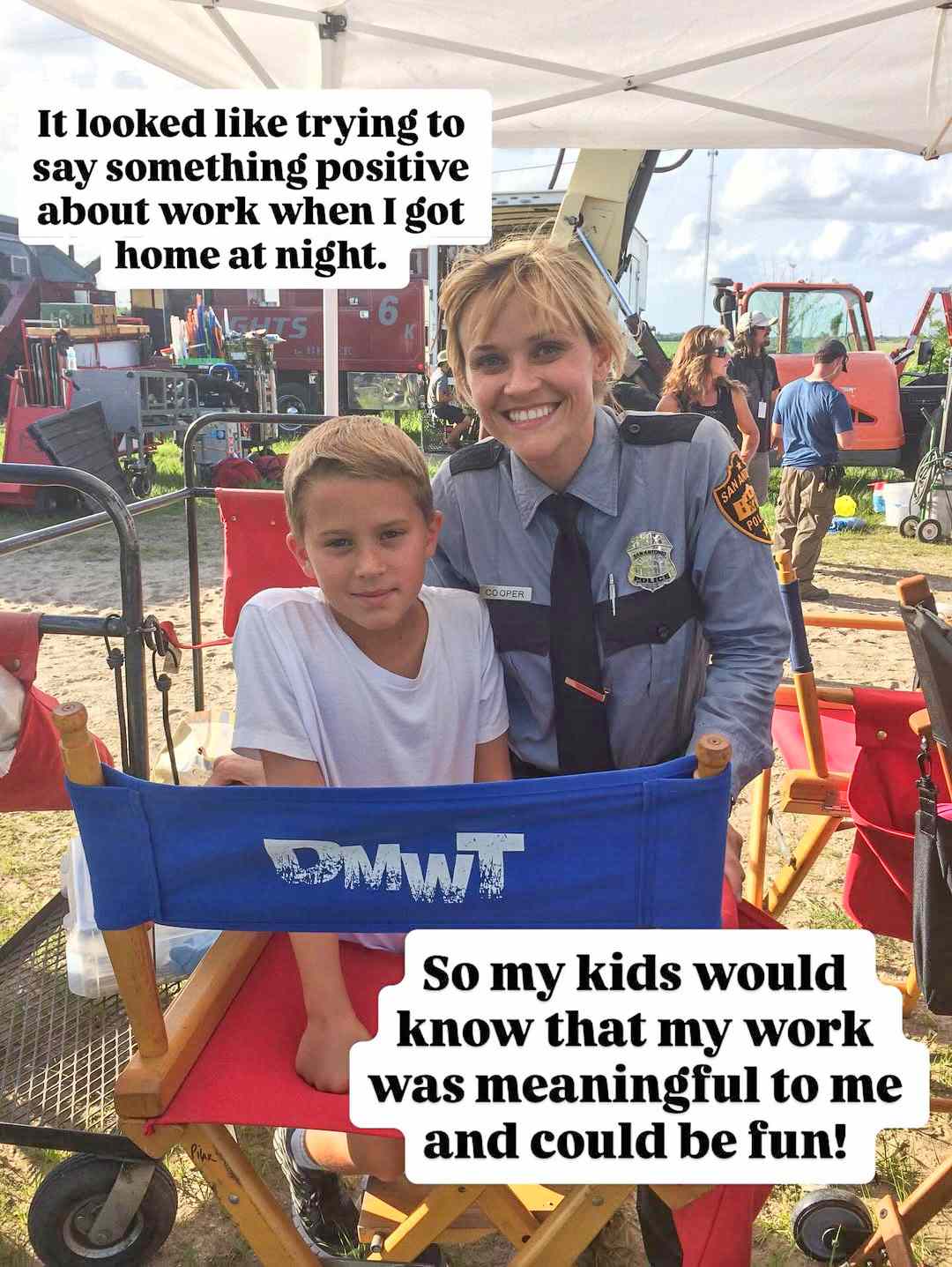 Reese Witherspoon raising kids while working in Hollywood