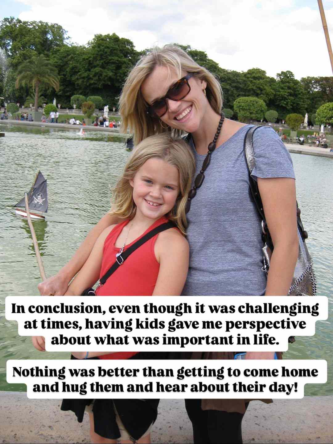 Reese Witherspoon raising kids while working in Hollywood