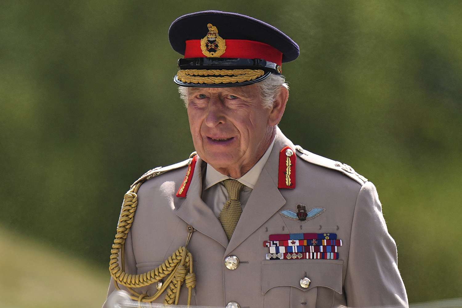 King Charles III at VJ Day Service of Remembrance