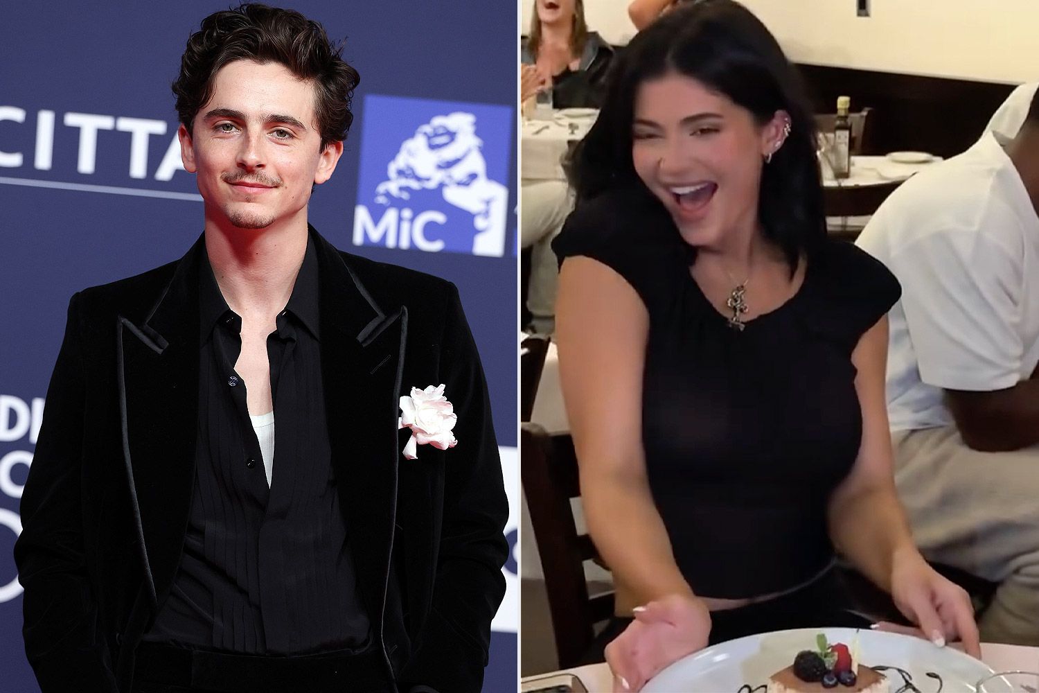 Timothee Chamlet and Kylie Jenner