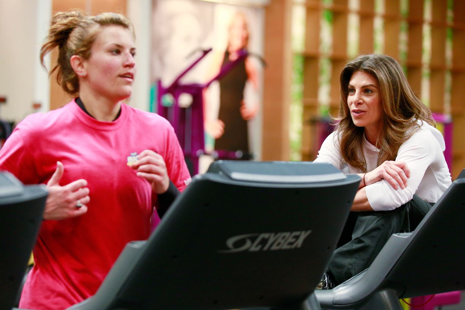 Jillian Michaels and Dannielle "Danni" Allen on Season 14 of The Biggest Loser.
