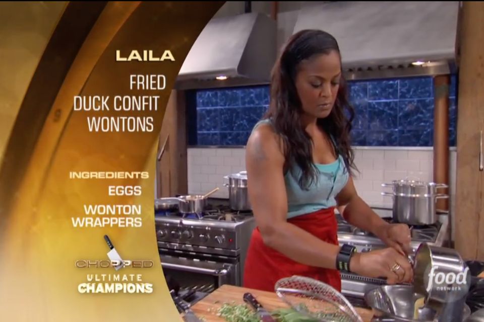 Laila Ali on Chopped