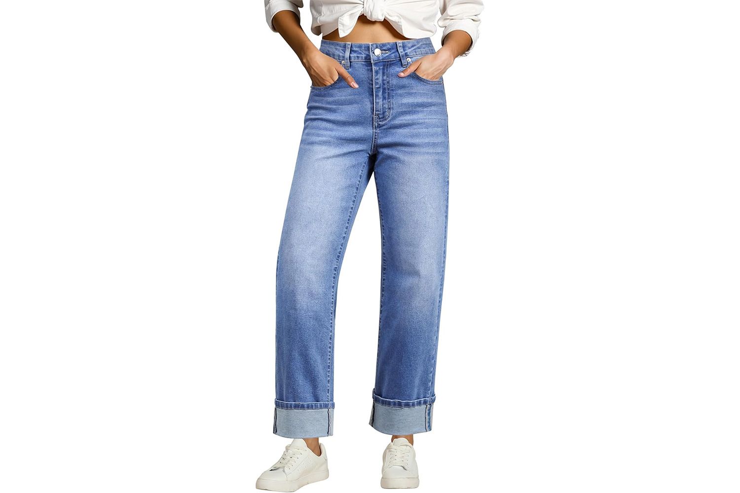 Amazon roswear Women’s Straight Leg Jeans