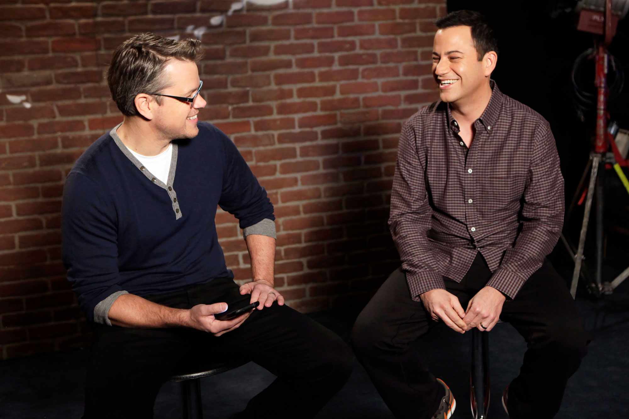 MATT DAMON AND JIMMY KIMMEL ON JIMMY KIMMEL LIVE