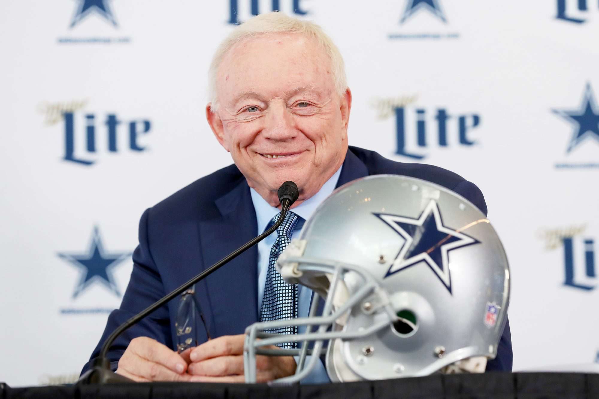 Dallas Cowboys owner Jerry Jones.