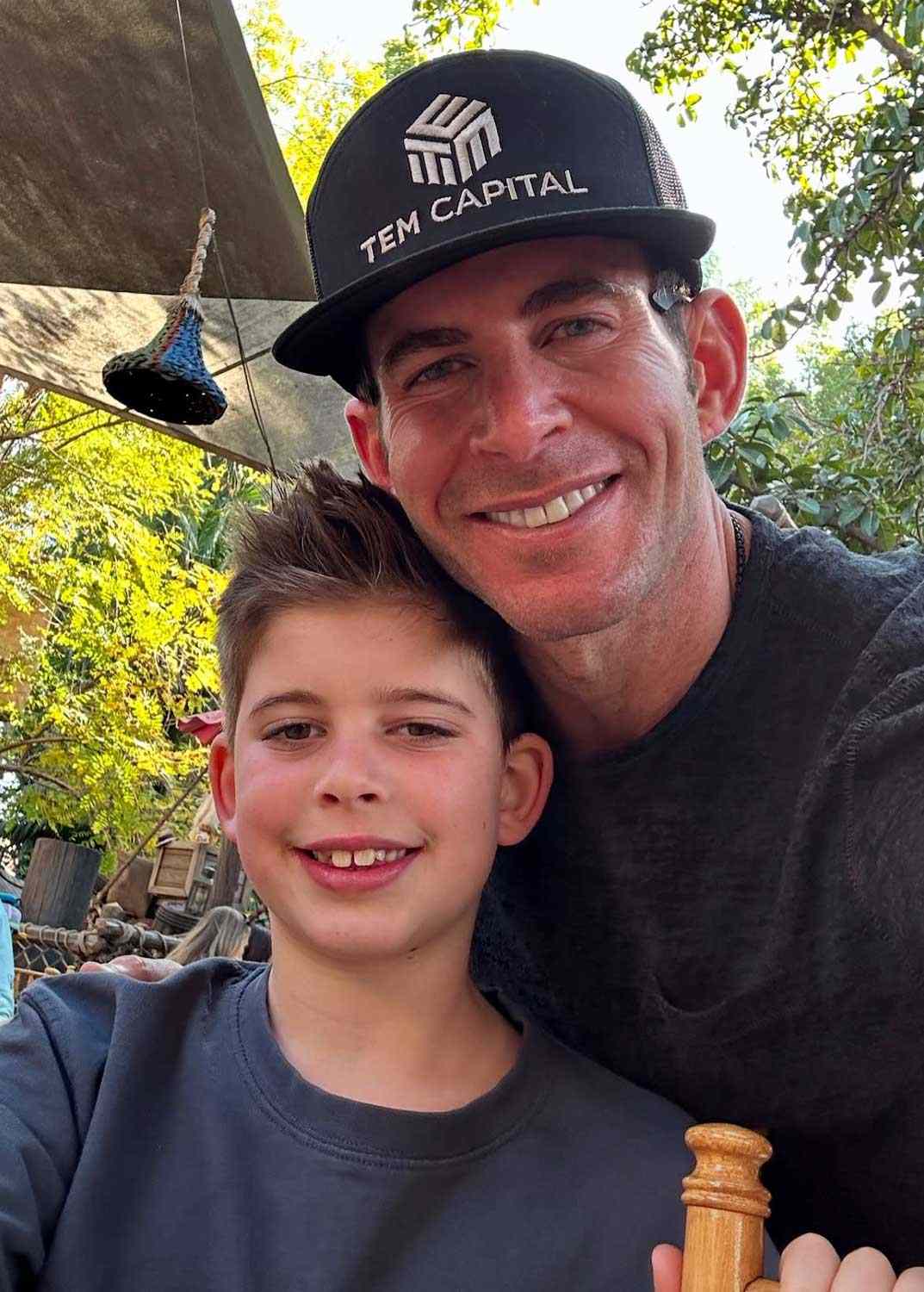Tarek El Moussa and Brayden El Moussa
