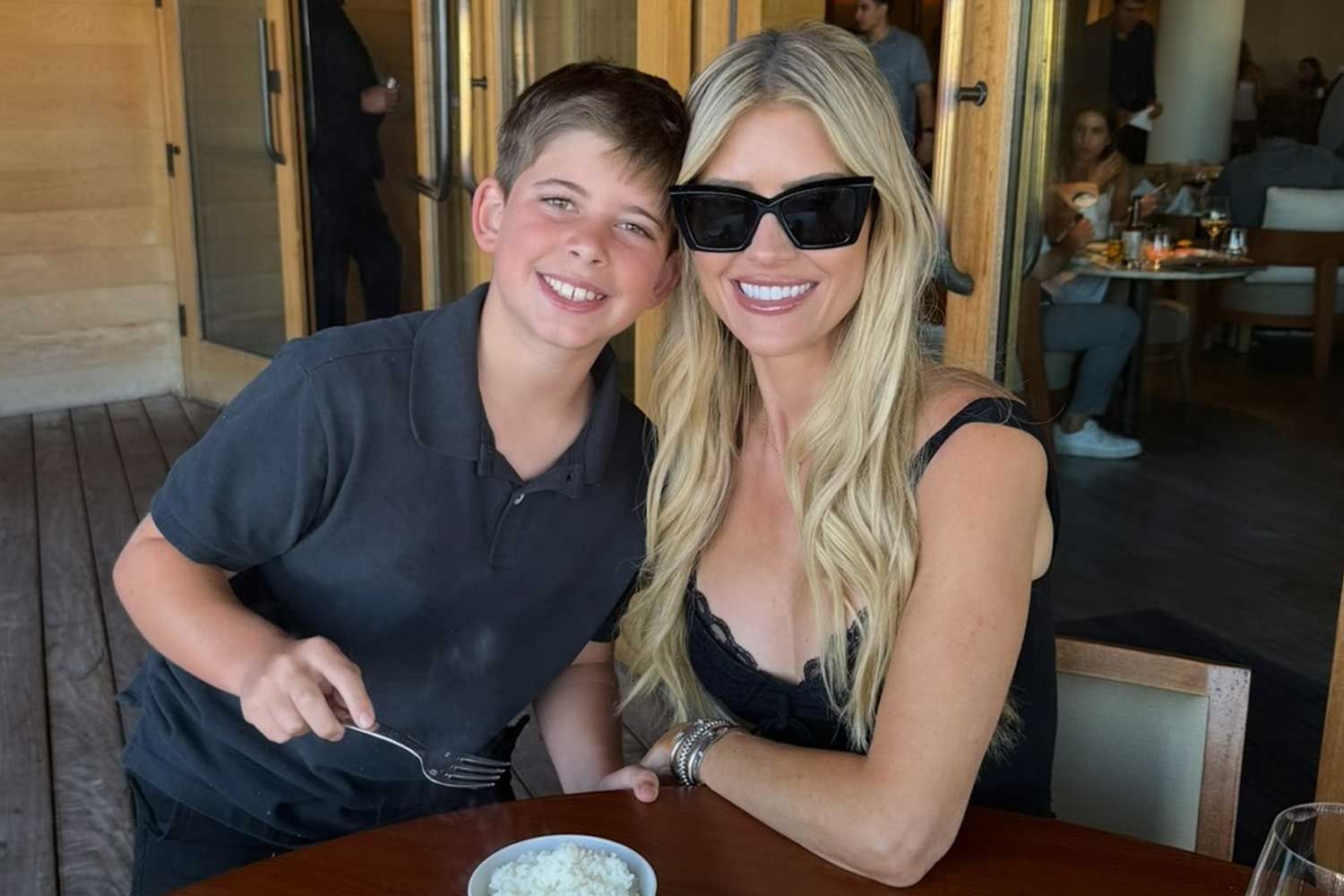 Brayden El Moussa and Christina Haack