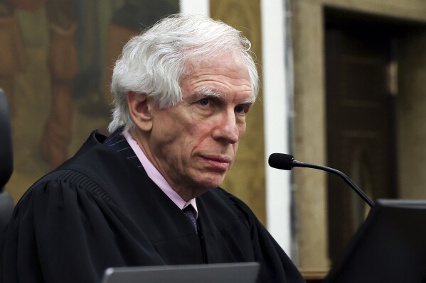 Judge Arthur Engoron presides during closing arguments in the Trump Organization civil fraud trial in New York State Supreme Court in New York, Jan. 11, 2024. (Shannon Stapleton/Pool Photo via AP, File)