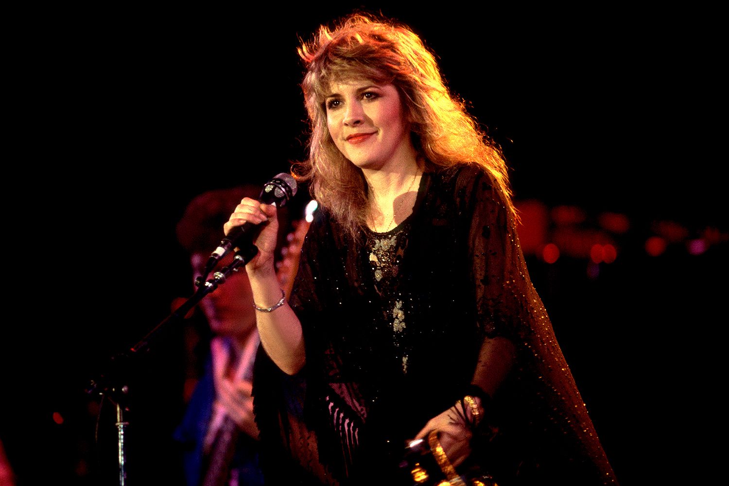 American musician Stevie Nicks performs onstage during the US Festival, Ontario, California, May 30, 1983.