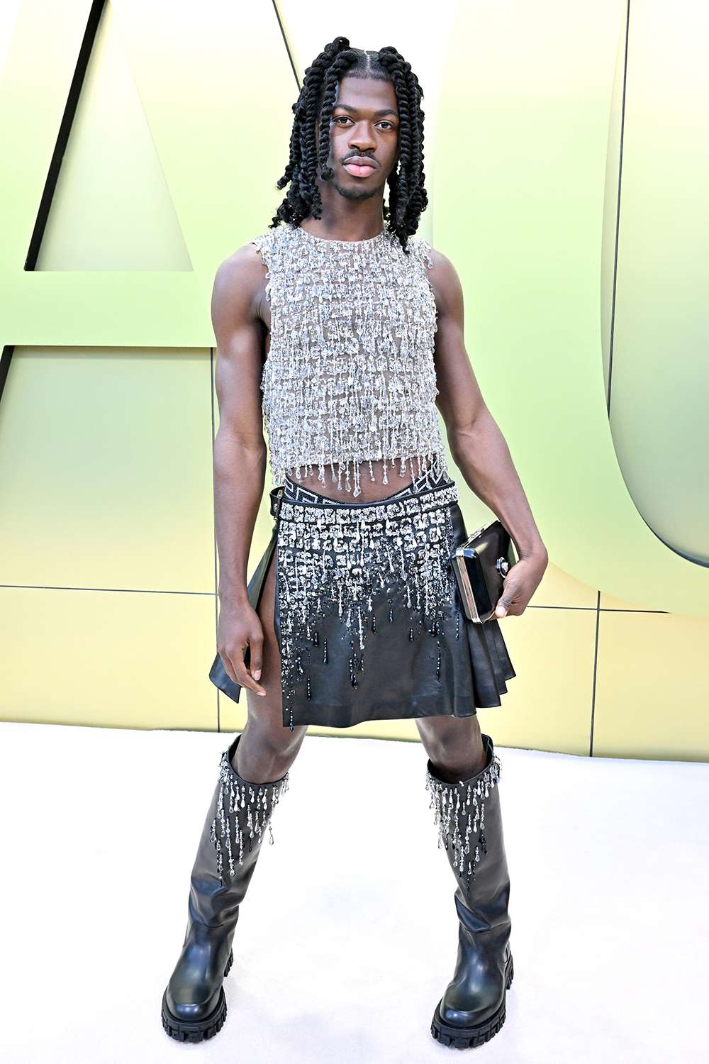 Lil Nas X attends the Versace FW23 Show