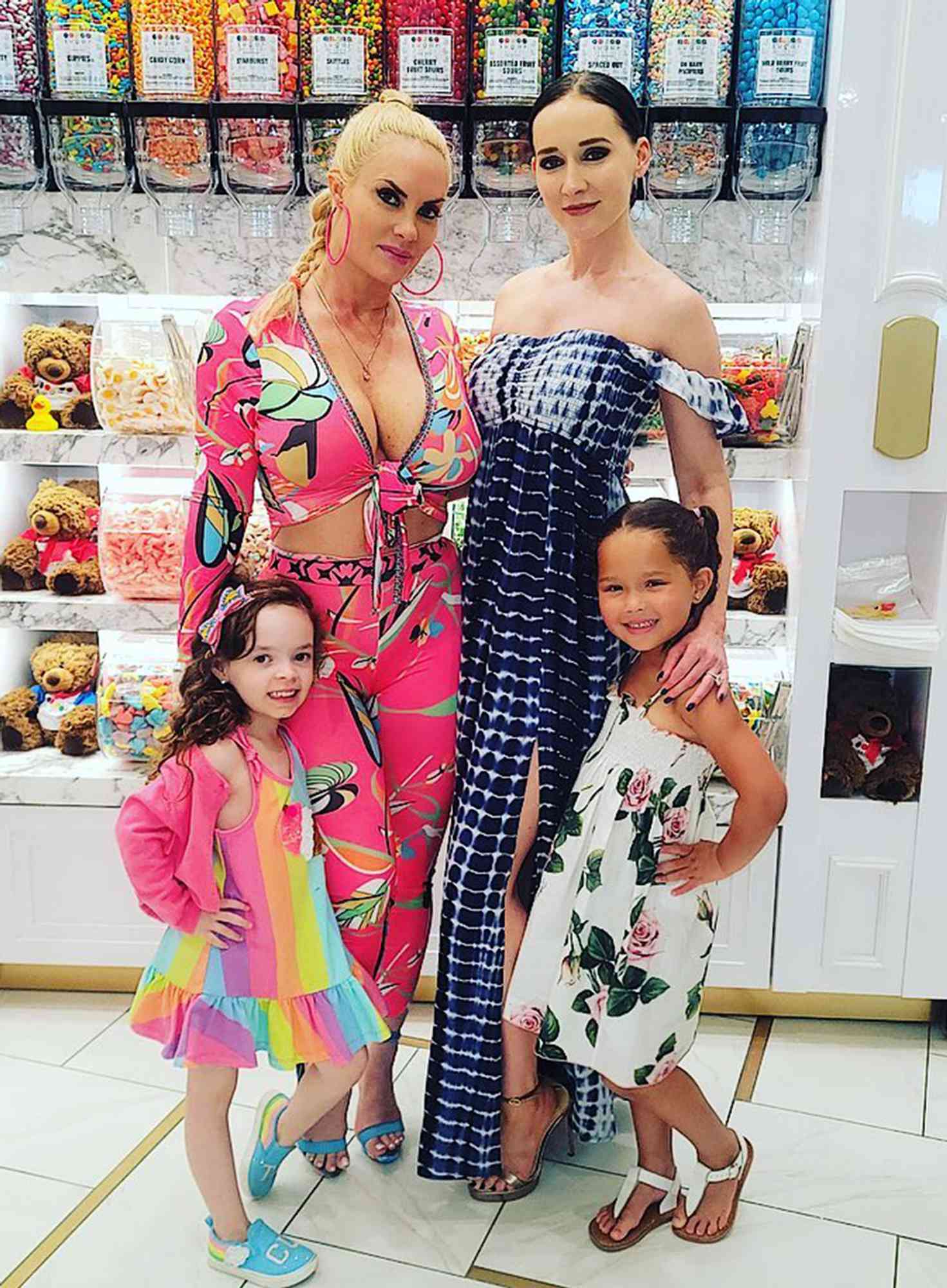 Heather Taras and Coco Austin