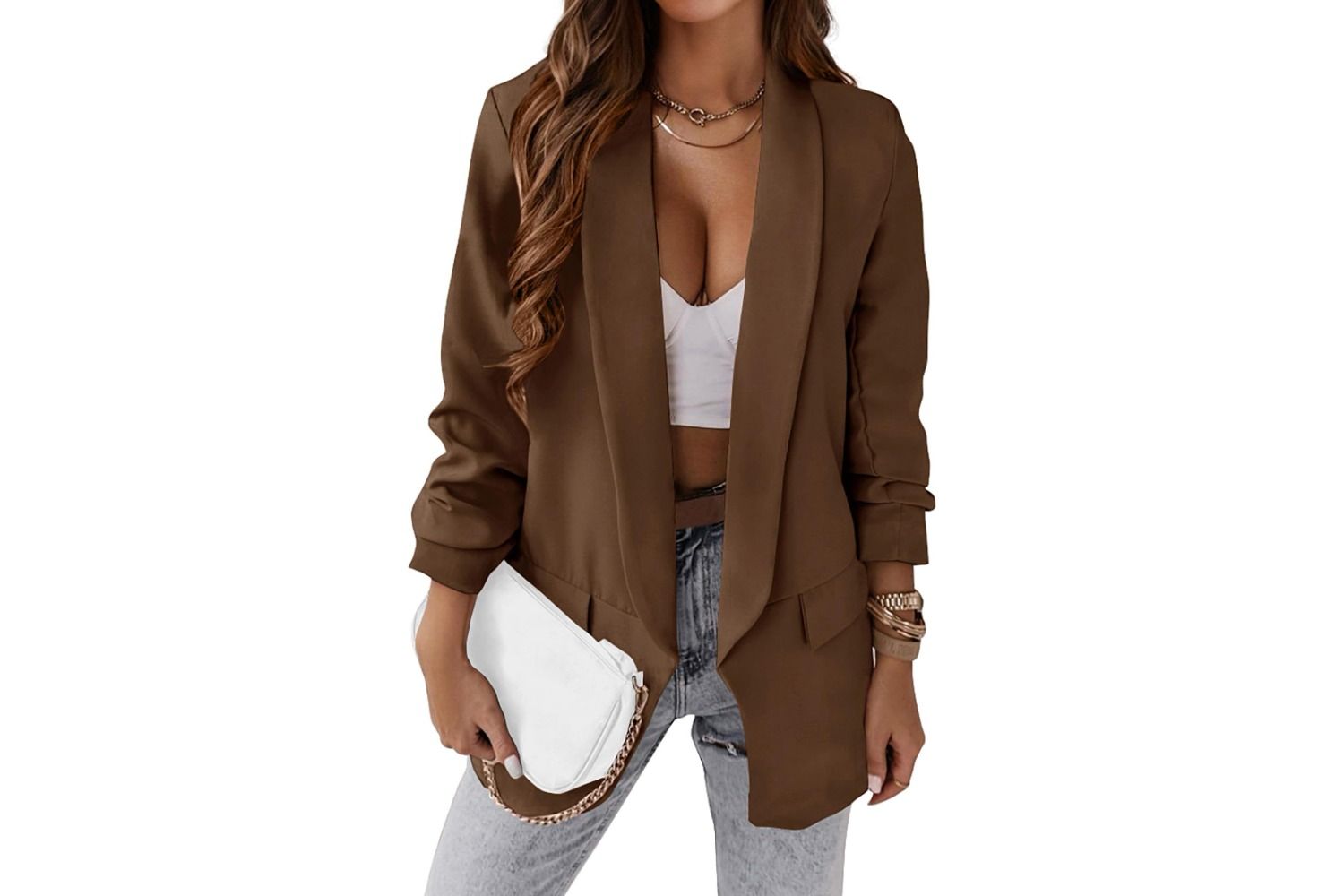Kirundo Blazers For Women Oversized Business Casual