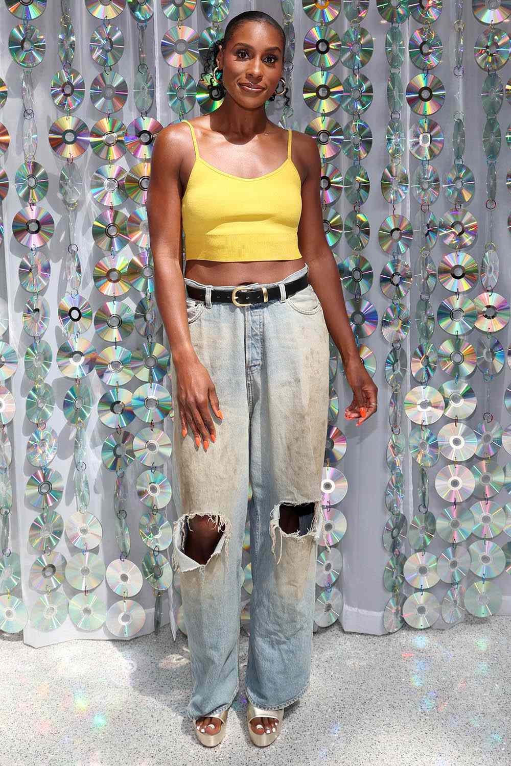 Issa Rae brings her brands to Beverly Center for Exclusive Pop-Up Experience at Beverly Center on August 16, 2025 in Los Angeles, California.