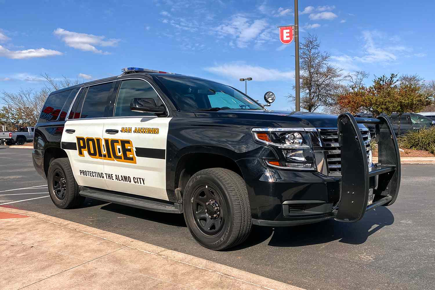 San Antonio Police cruiser