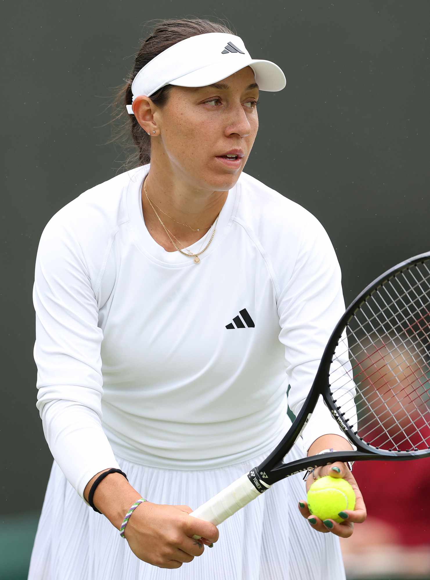 Jessica Pegula during day two of The Championships Wimbledon 2024 on July 2, 2024 in London, England.