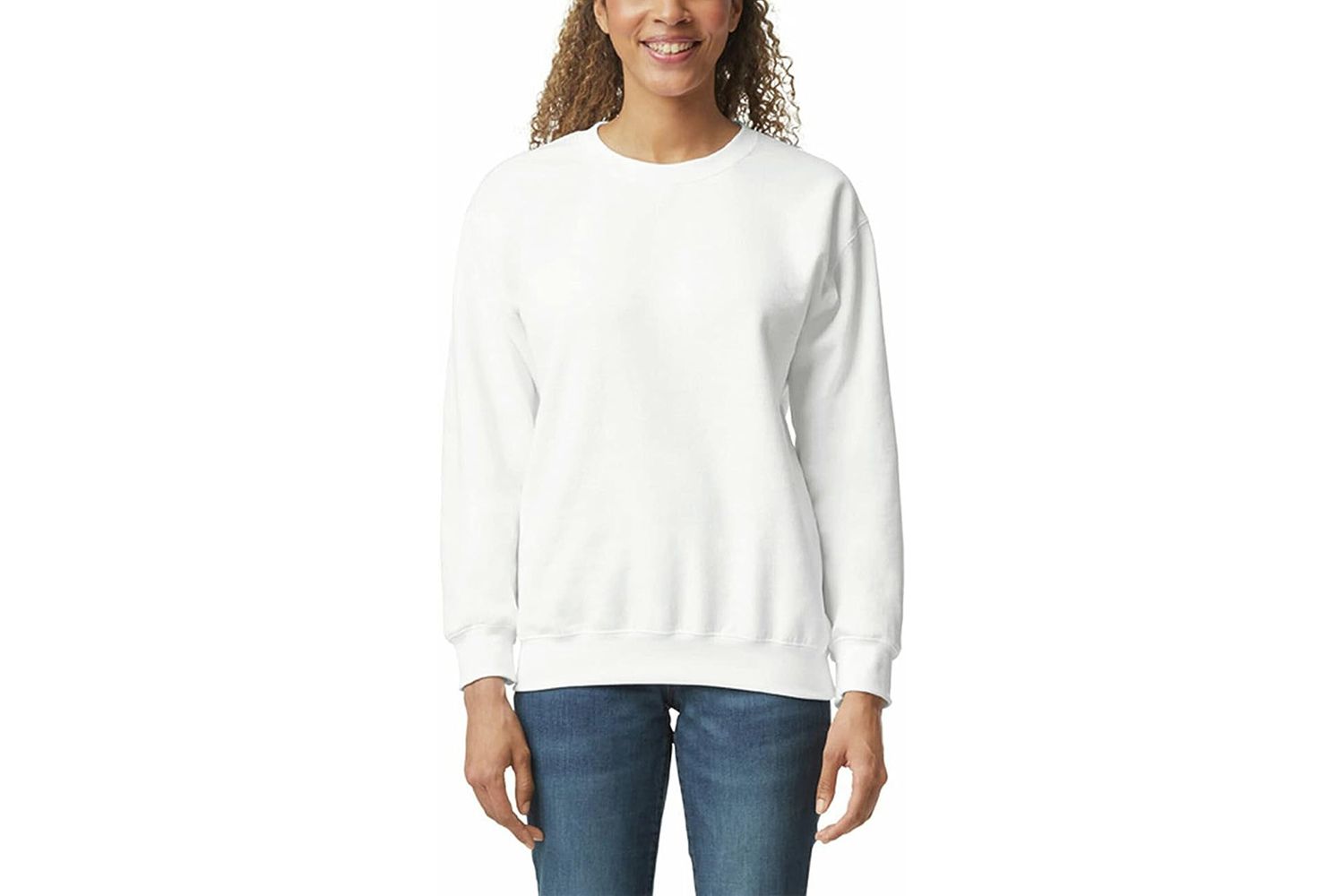 Amazon Gildan Adult Fleece Crewneck Sweatshirt, Style G18000, Multipack