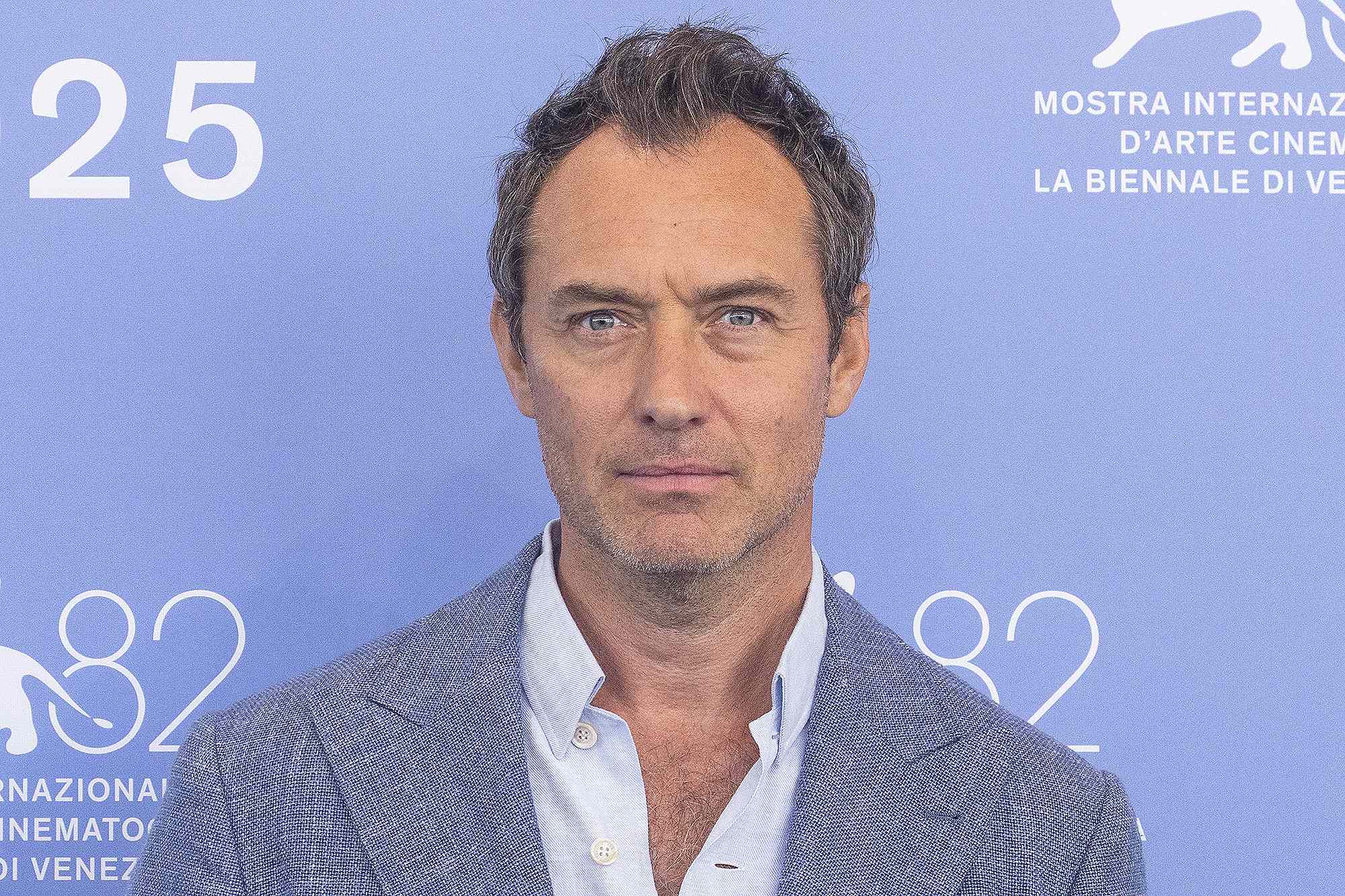 VENICE, ITALY - AUGUST 31: Jude Law attends 