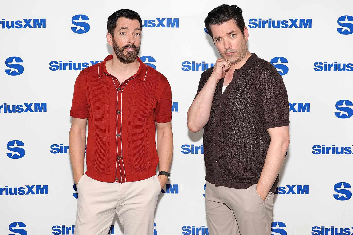Drew and Jonathan Scott at SiriusXM Studios