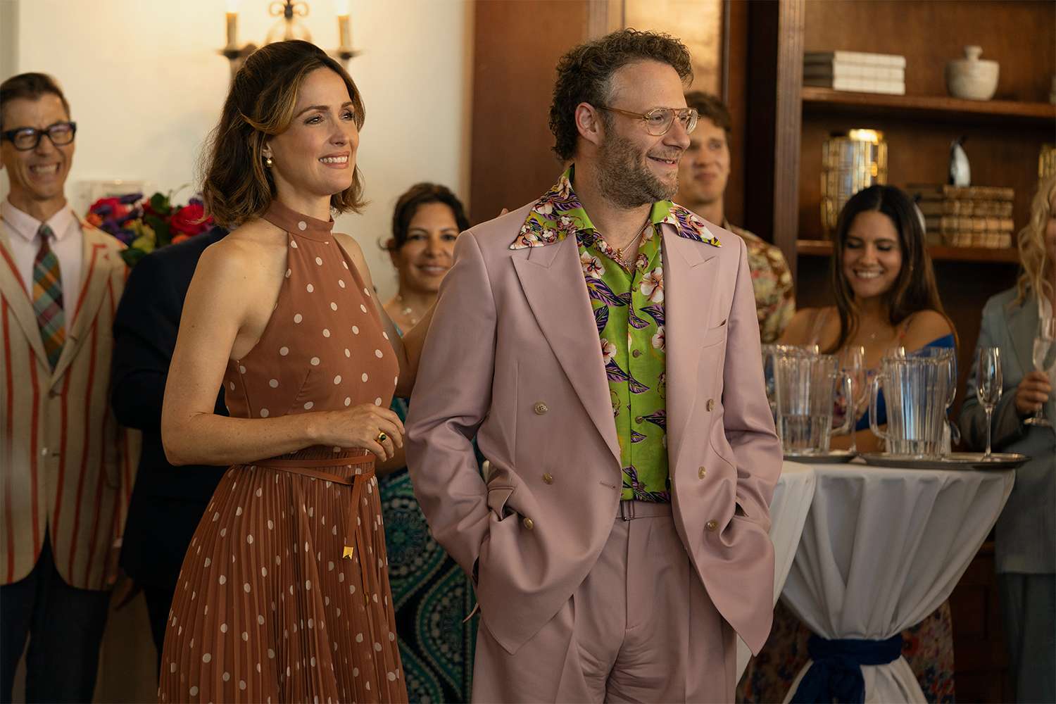 Rose Byrne and Seth Rogen in "Platonic," premiering August 6, 2025 on Apple TV+.