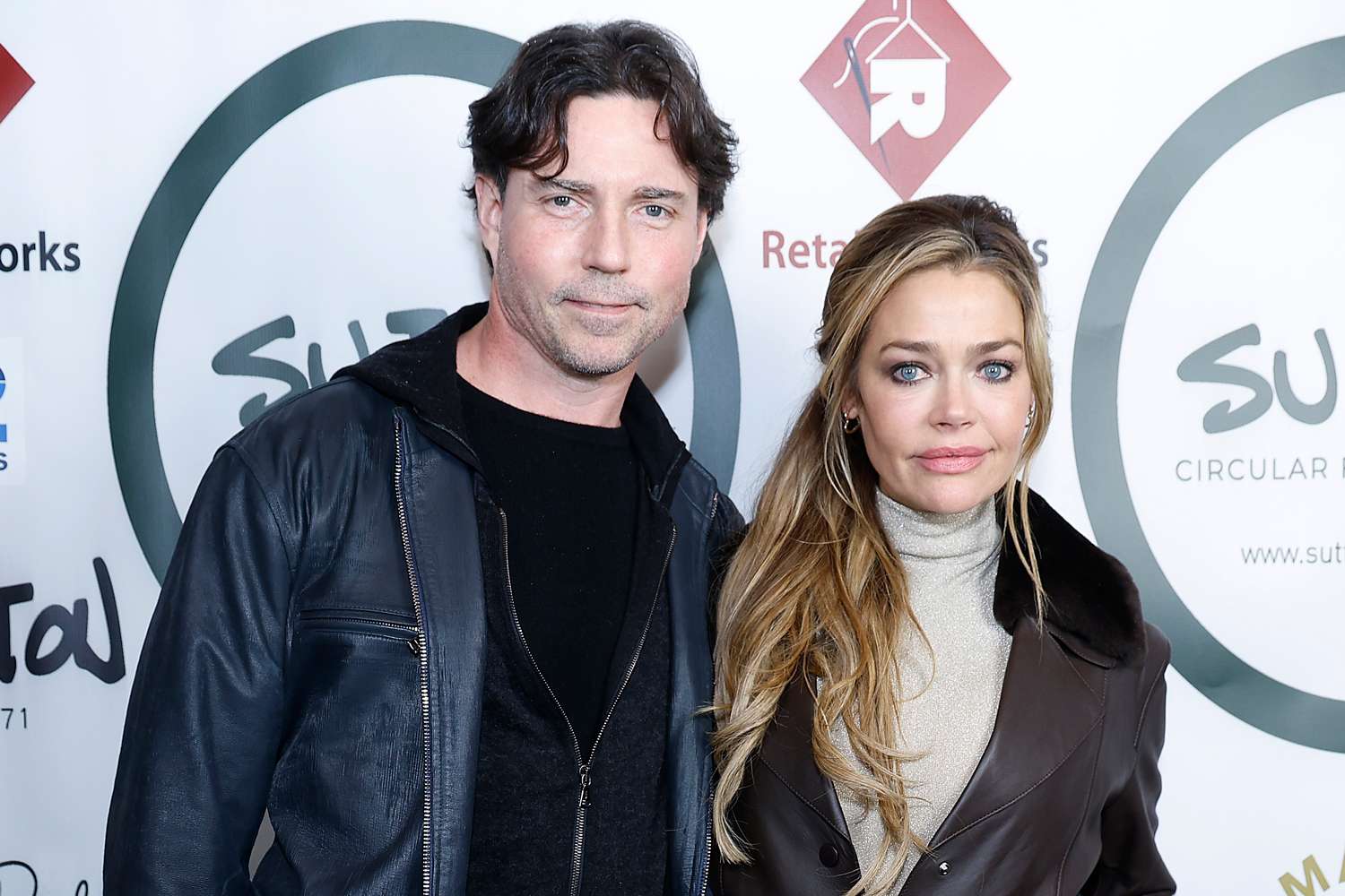Aaron Phypers and Denise Richards attend Sutton Stracke's NRF western themed after party