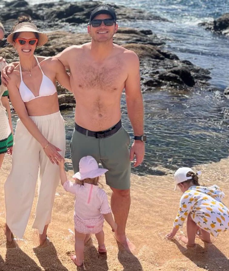 Katherine Schwarzenegger, Chris Pratt and kids Eloise Christina and Lyla Maria