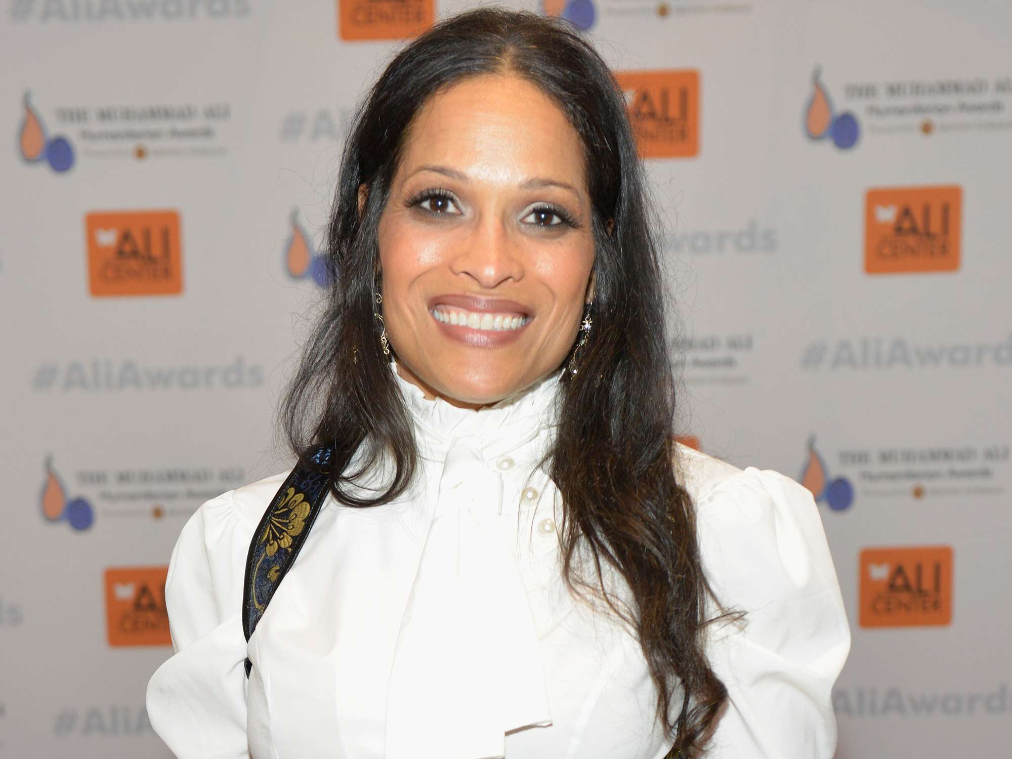 Jamillah Ali-Joyce arrives for The Muhammad Ali Humanitarian Awards on September 23, 2017 in Louisville, Kentucky.