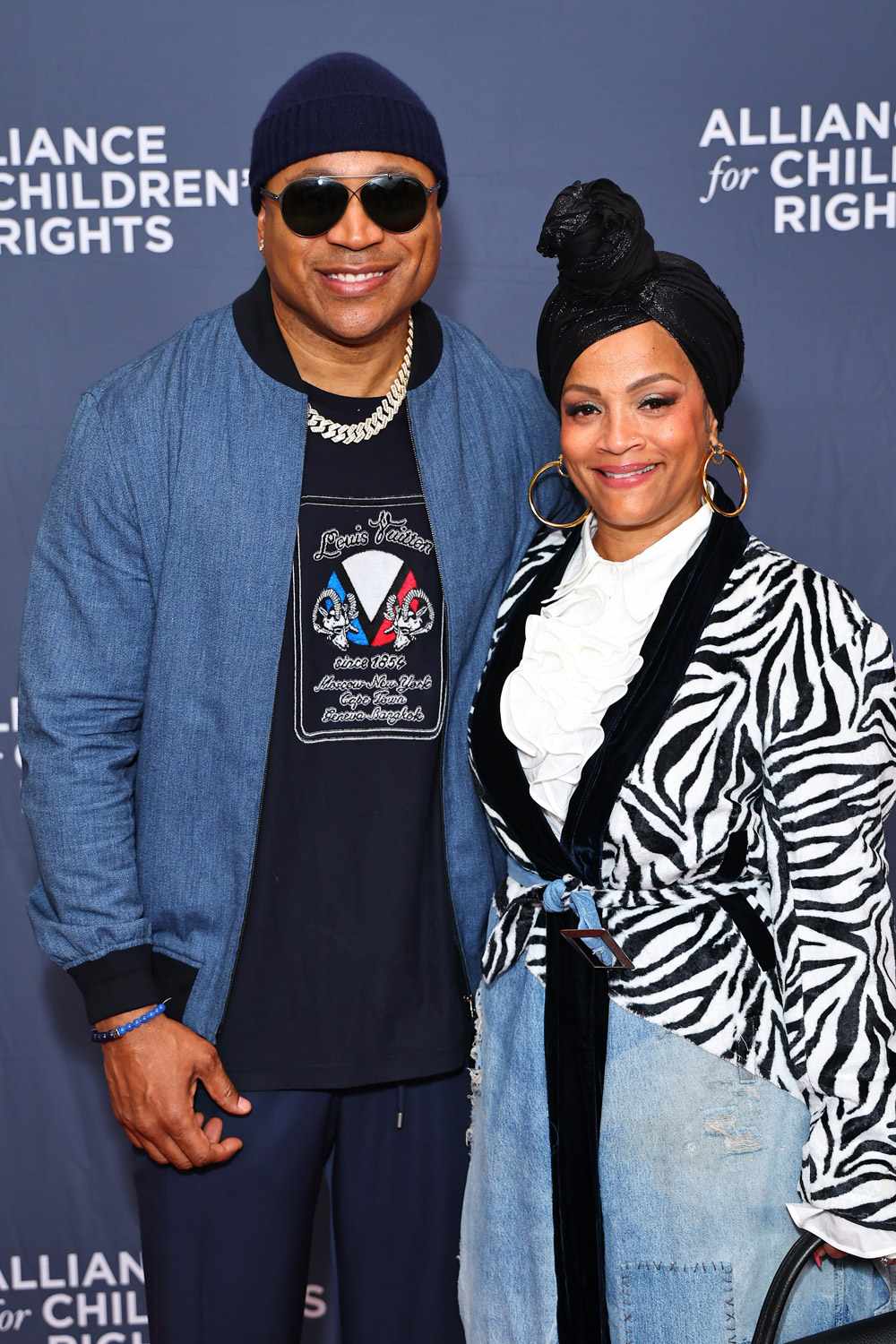 LL Cool J. and Simone Smith attend The Alliance For Children