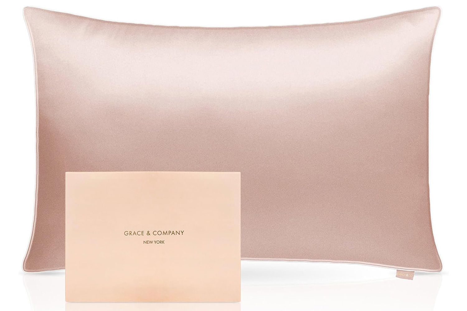 Amazon Grace & Company Silky Satin Pillowcase