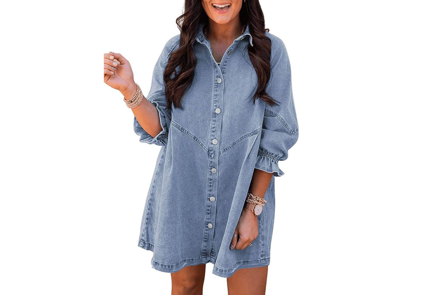 Denim dress
