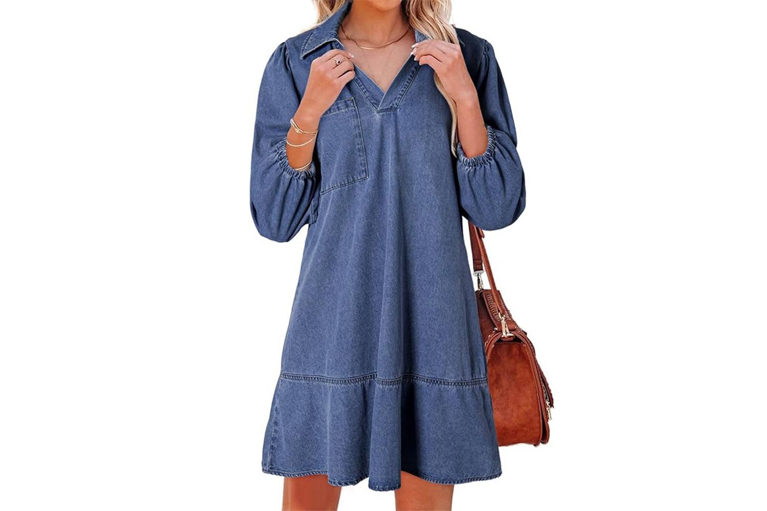 Denim dress