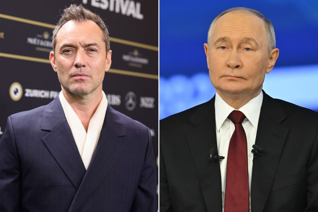 Jude Law Embodies Vladimir Putin in ‘The Wizard of the Kremlin,’ Premiering at Venice Film Festival