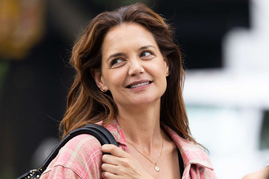 Katie Holmes and Joshua Jackson Rekindle On-Screen Chemistry in ‘Happy Hours’ Trilogy, Holmes’ On-Set Style Steals the Show
